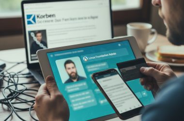 Illustration of Un faux leader Linux Foundation sur Slack, mais une vraie arnaque derrière - Korben