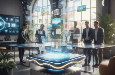 Illustration of Anthropic lance Claude Design, un nouveau produit pour créer rapidement des visuels