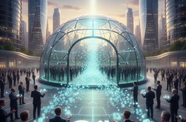 Illustration of OpenAI, pas encore en bourse, lègue 3 milliards de dollars aux investisseurs particuliers dans une levée de fonds colossale de 122 milliards de dollars