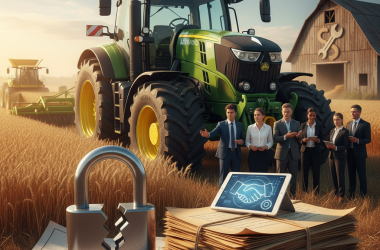 Illustration of Ce fabricant de tracteurs accepte de payer 99 millions de dollars pour le droit à la réparation - Korben