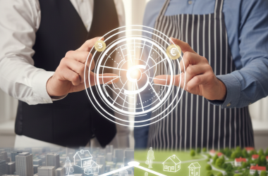 Illustration of Deux serveurs échangent de resto pour réduire leur temps de trajet : ces chercheurs imaginent un révolutionnaire "Tinder des postes" qui permettrait à 4 millions de salariés de travailler près de chez eux (et d'économiser 1.500 euros par an)