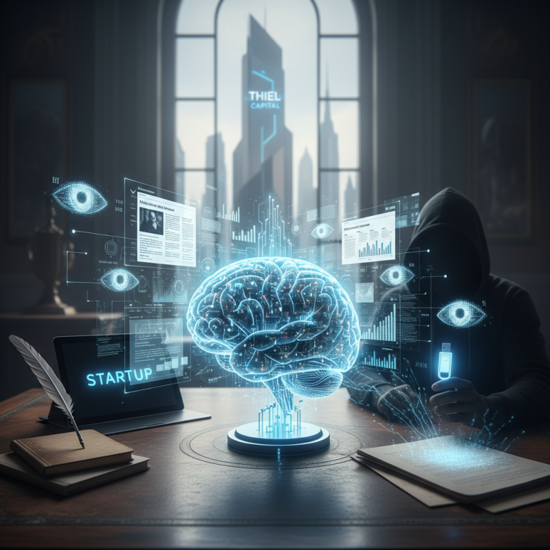 Illustration of Comment l'IA peut juger le journalisme ? Une startup soutenue par Thiel dit oui, même si cela risque de refroidir les lanceurs d'alerte