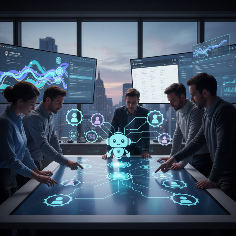 Illustration of Atlassian lance des outils d'IA visuels et des agents tiers dans Confluence