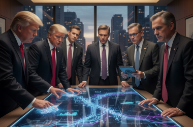 Illustration of Les responsables de l'administration Trump pourraient encourager les banques à tester le modèle Mythos d'Anthropic