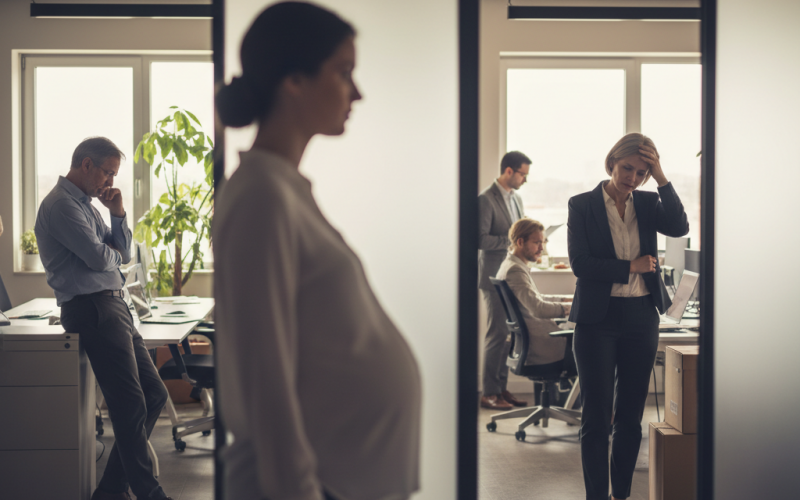 Illustration of Grossesse, ménopause, andropause : angles morts de l'entreprise