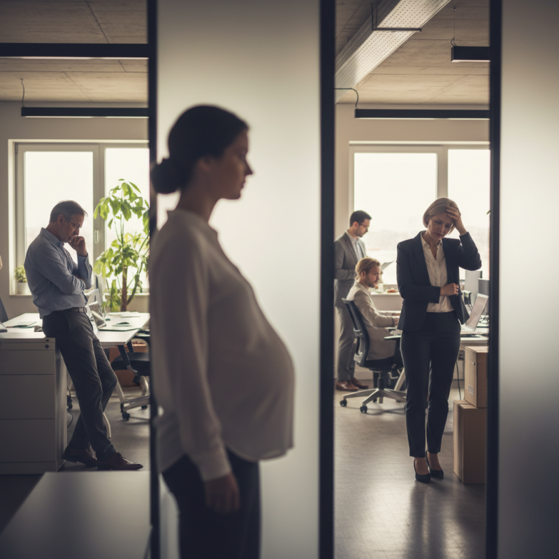 Illustration of Grossesse, ménopause, andropause : angles morts de l'entreprise