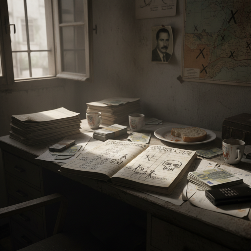 Illustration of 120 euros par semaine pour les guetteurs, 200 euros pour les tueurs à gage... Des documents révèlent la comptabilité du cartel mexicain dirigé par "El Mencho" avant sa mort