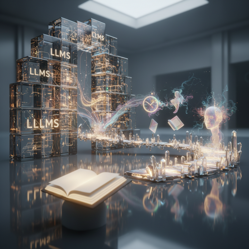 Illustration of De LLMs aux hallucinations, voici un guide simple des termes courants en IA