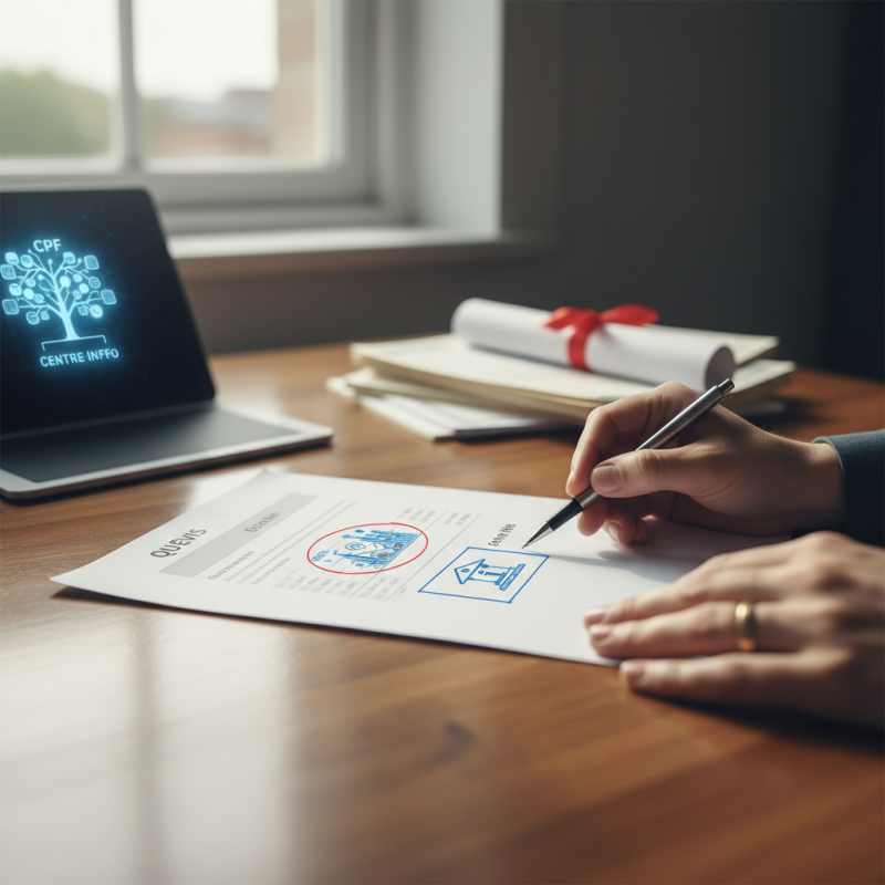 Illustration of CPF : mention des frais d’examen dans le devis - Centre Inffo