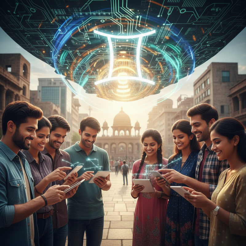 Illustration of Google déploie sa fonction d'Intelligence Personnalisée Gemini en Inde