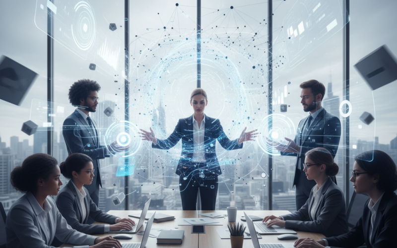 Illustration of L'IA bouscule les compétences : le baromètre Cegos confirme une accélération sans précédent - Centre Inffo