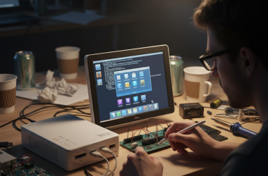 Illustration of Un développeur a réussi à faire tourner Mac OS X sur une Nintendo Wii - Korben