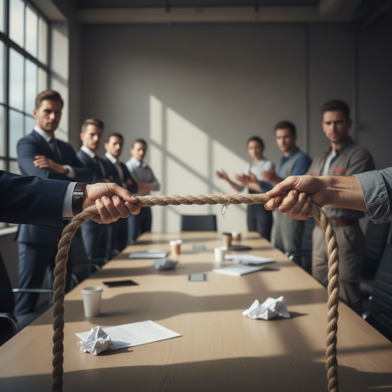 Illustration of Le patronat réclame plus de souplesse, les syndicats exigent plus de rigidité: avant dernier tour de négociations sur les contrats courts ce mercredi (mais un accord semble peu probable)