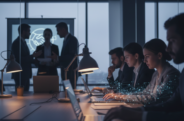 Illustration of De plus en plus de fonctionnaires utilisent "une IA clandestine", le gouvernement veut une négociation avec les syndicats pour définir des règles d'éthique et de souveraineté