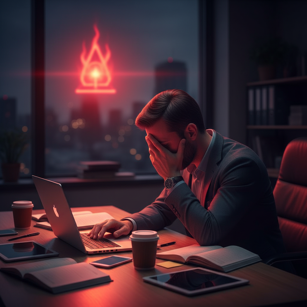 Illustration of Santé mentale des professionnels de la formation : l'alerte rouge est lancée - Digiformag