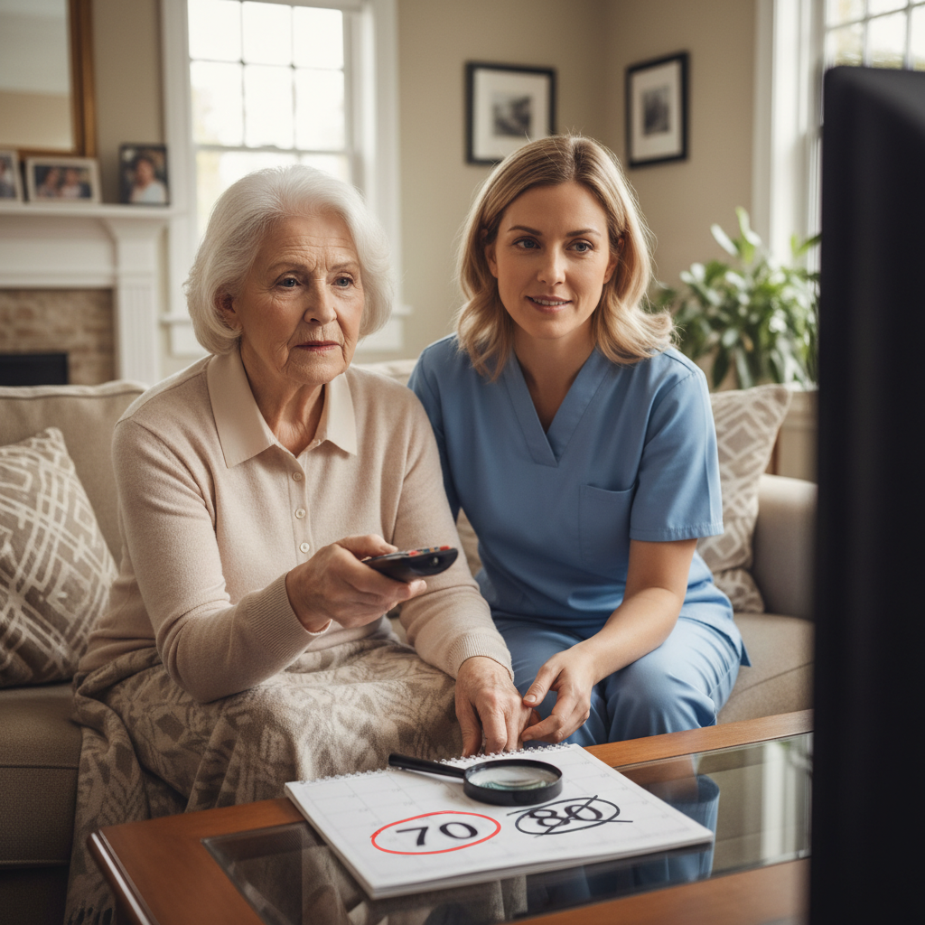 Illustration of Le gouvernement dénonce "une niche sociale boostée" : l'âge à partir duquel les seniors peuvent employer une aide à domicile sans payer de cotisations va passer de 70 à 80 ans