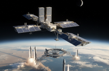 Illustration of Les centres de données Orbitales peuvent-ils justifier une valorisation massive de SpaceX ?