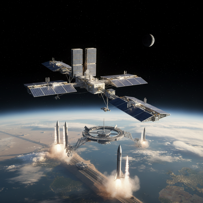 Illustration of Les centres de données Orbitales peuvent-ils justifier une valorisation massive de SpaceX ?