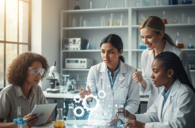 Illustration of Métiers scientifiques : agir à chaque étape pour éviter le décrochage des femmes - Centre Inffo