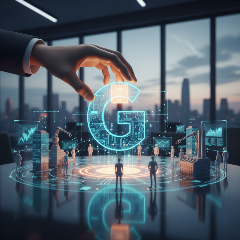 Illustration of Google fait un choix intéressant avec son nouvel outil de création d'agents pour les entreprises