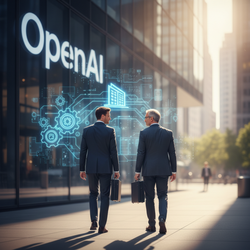Illustration of Kevin Weil et Bill Peebles quittent OpenAI alors que l'entreprise se recentre sur l'IA d'entreprise