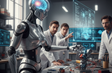 Illustration of Physical Intelligence, une startup de robotique en pleine croissance, affirme que son nouveau cerveau robot peut comprendre des tâches qu'il n'a jamais apprises