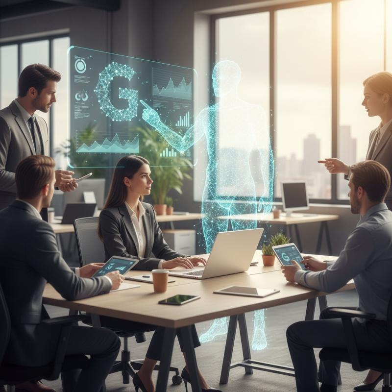 Illustration of Google transforme Chrome en un collègue doté d'IA pour le milieu professionnel