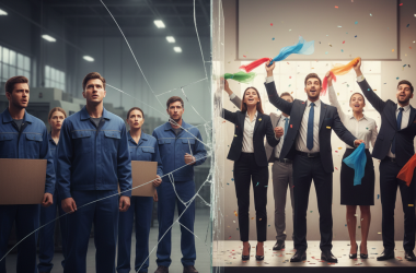 Illustration of "C'est l'image même de l'hypocrisie": les syndicats de Forvia crispés par l'entreprise qui lance un hymne entraînant en plein plan de suppression de 10 000 postes