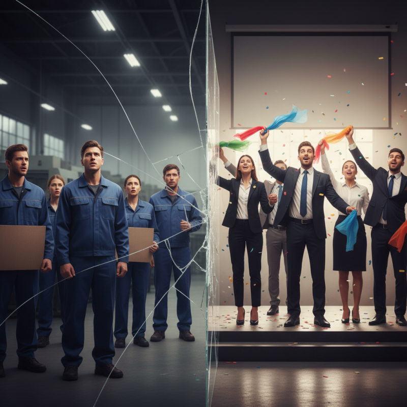 Illustration of "C'est l'image même de l'hypocrisie": les syndicats de Forvia crispés par l'entreprise qui lance un hymne entraînant en plein plan de suppression de 10 000 postes