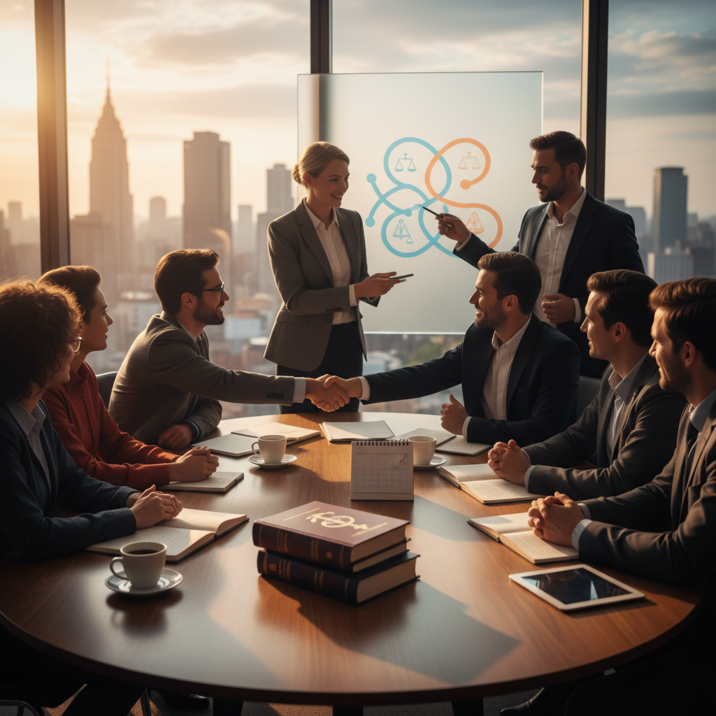 Illustration of L’Instant Social : votre rendez-vous mensuel en droit social