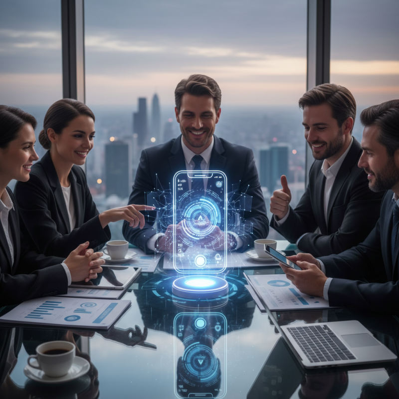 Illustration of Les investisseurs soutiennent l'application Skye pour écran d'accueil IA pour iPhone avant son lancement