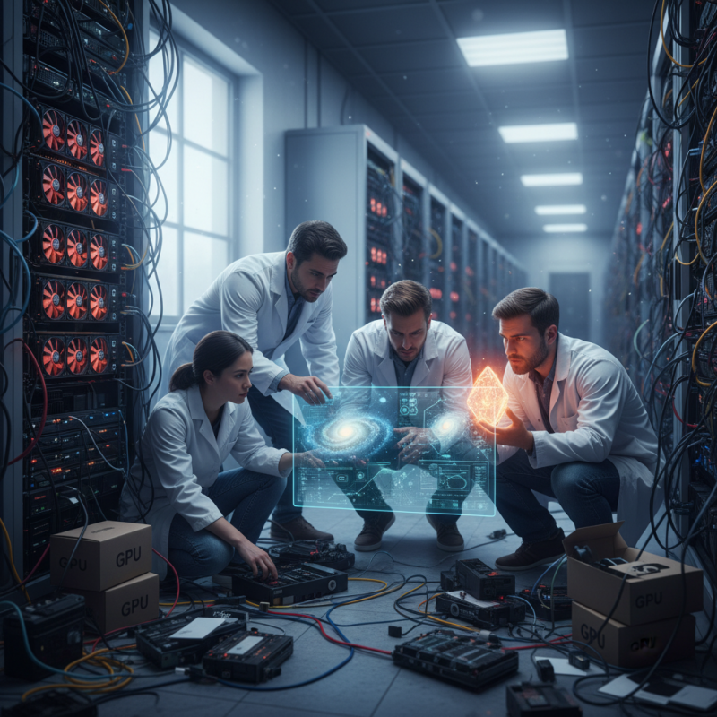 Illustration of Les chasseurs de galaxies à l'IA contribuent à la crise mondiale des GPU