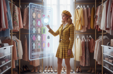 Illustration of Google Photos transforme l'armoire virtuelle de "Clueless" grâce à l'IA