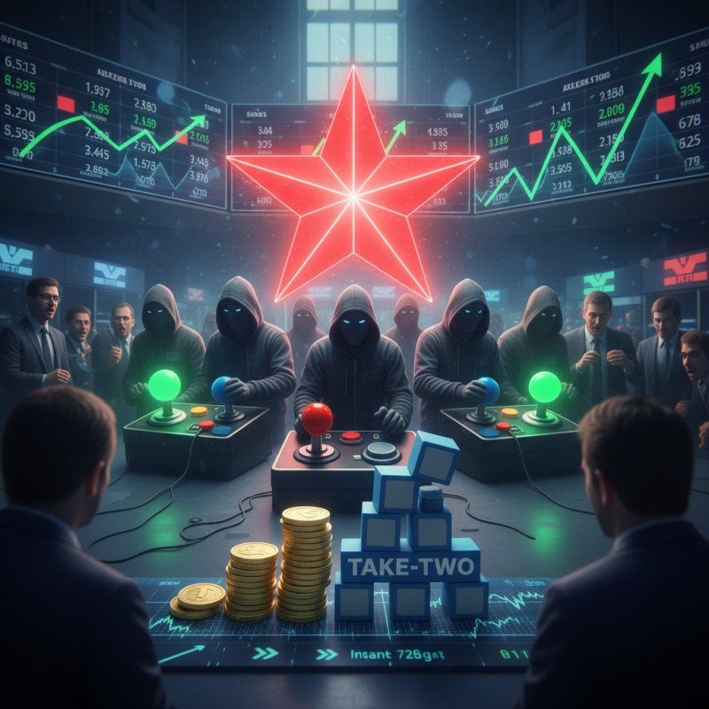 Illustration of Quand les hackers de Rockstar font monter l'action Take-Two