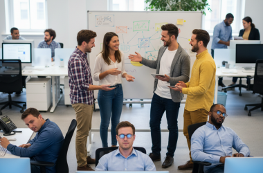 Illustration of Désengagement au travail : le collectif est-il la solution ?