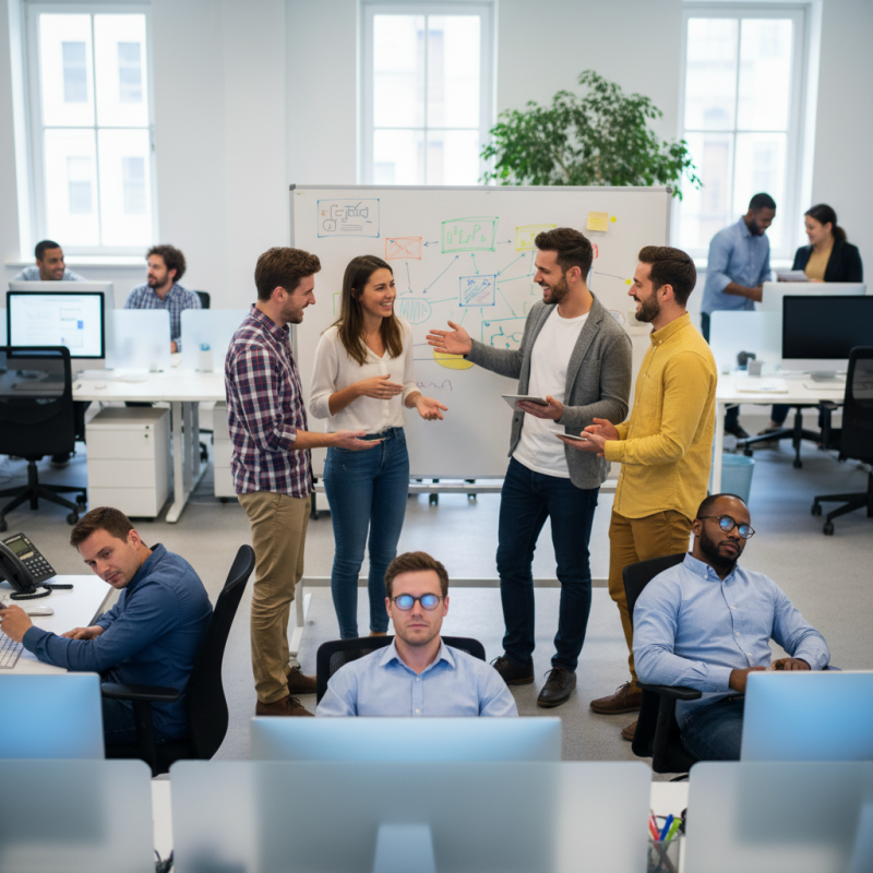 Illustration of Désengagement au travail : le collectif est-il la solution ?