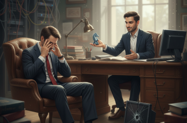 Illustration of "Je capitule" - Matt Mullenweg est abattu - Korben