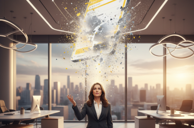 Illustration of Bumble supprime le système de swipe, selon la PDG