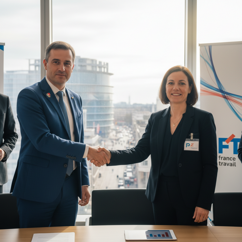 Illustration of Grand Est : France Travail et Prism’Emploi renouvellent leur partenariat - Centre Inffo