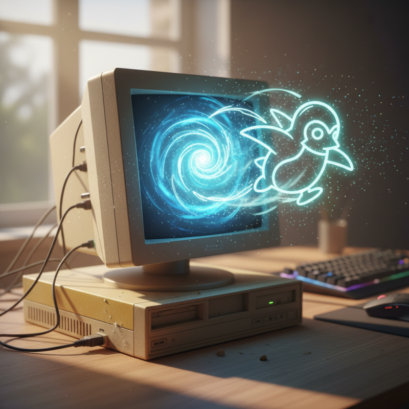 Illustration of Ne jetez pas votre vieux PC : le noyau Linux s'apprête à booster ses performances en jeu - Korben