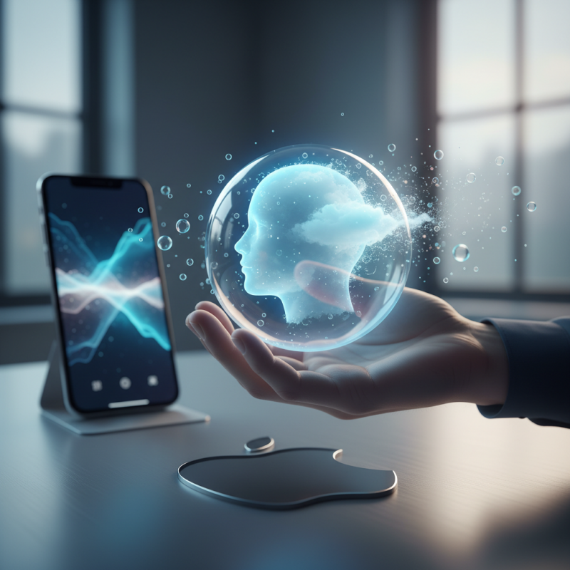 Illustration of La refonte de Siri par Apple pourrait inclure des discussions à suppression automatique
