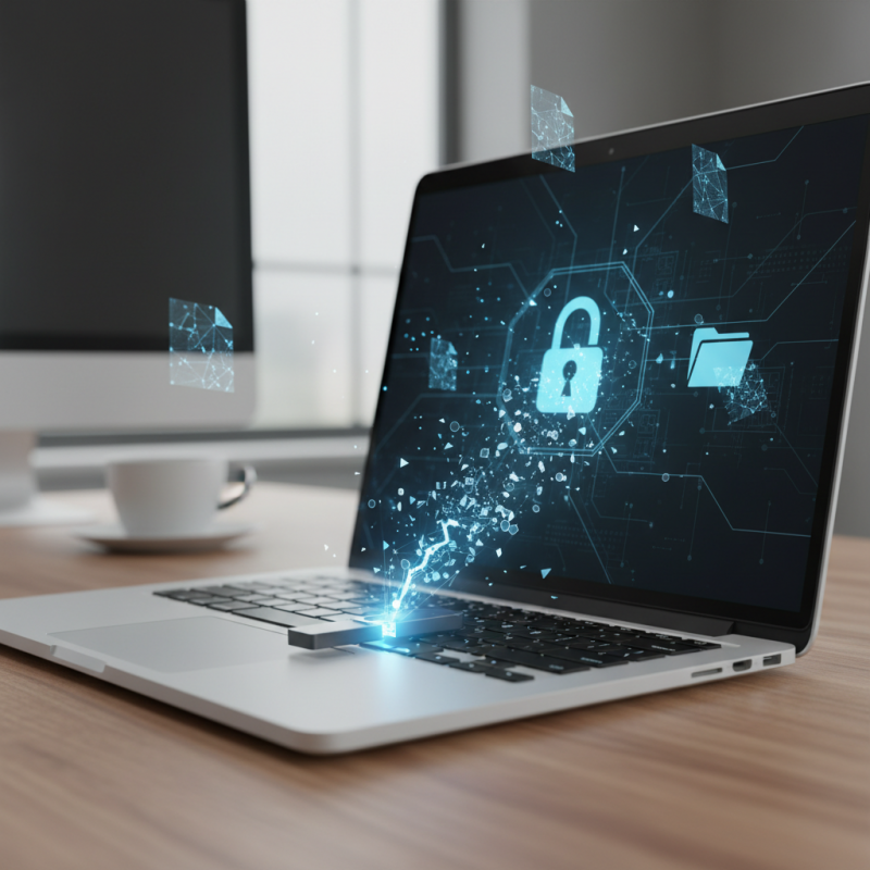 Illustration of Une faille permet d'ouvrir un disque BitLocker avec quelques fichiers sur une clé USB - Korben