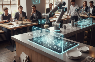 Illustration of C'est elle la boss : l'IA recrute, fixe les salaires, élabore le menu, trouve les fournisseurs... Ce café de Stockholm est entièrement dirigé par une intelligence artificielle (mais il y a des ratés)