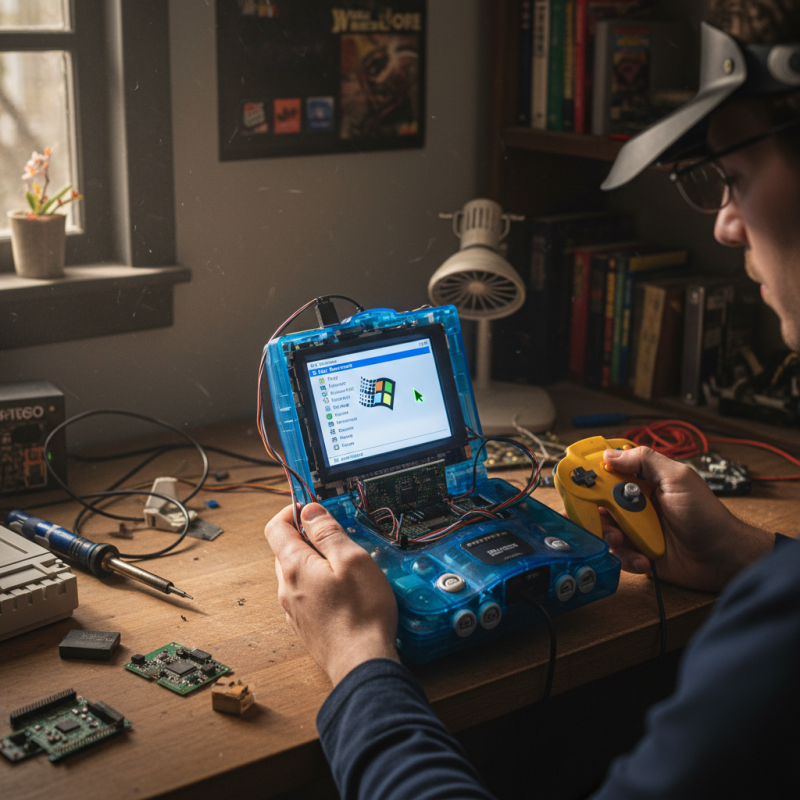Illustration of Il fait tourner Windows CE sur une Nintendo 64, et ça marche pour de vrai - Korben