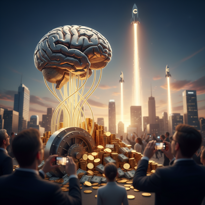 Illustration of Cerebras lève 5,5 milliards de dollars, lançant la saison des IPO 2026 en beauté