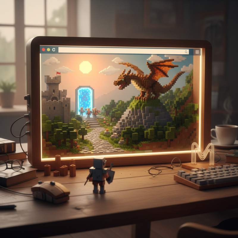 Illustration of BrowserQuest - Le MMO HTML5 de Mozilla est de retour - Korben