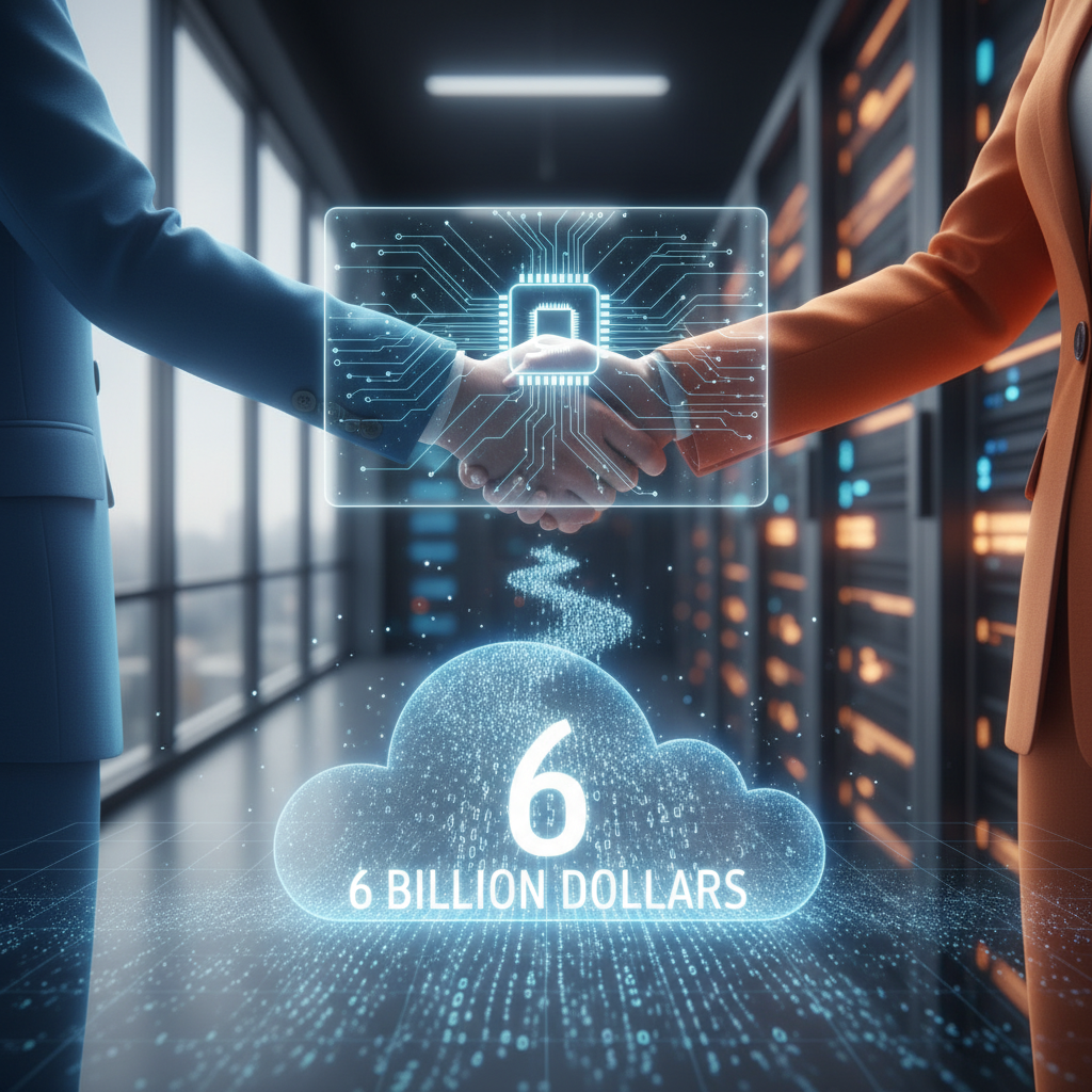 Illustration of Dans une bonne nouvelle pour Amazon, Snowflake signe un contrat de 6 milliards de dollars avec AWS pour ses processeurs CPU AI