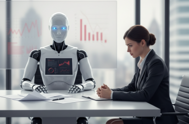 Illustration of "Passer un entretien avec un robot m’a profondément déstabilisé": quand l'IA remplace directement les recruteurs pour un job (et il ne vaudrait mieux pas, les résultats sont médiocres)