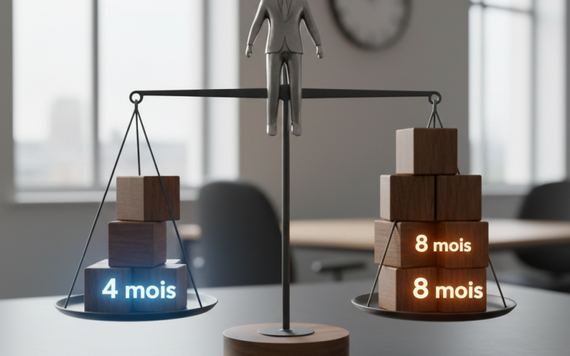 Illustration of Période d’essai d’un cadre : 4 ou 8 mois ?