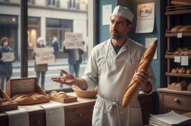 Illustration of L'État va-t-il devoir payer les amendes des boulangers ? Entre tolérance du gouvernement et absence de nouvelle loi, les commerces dans le brouillard complet sur le droit d’ouvrir ou non ce 1er-Mai